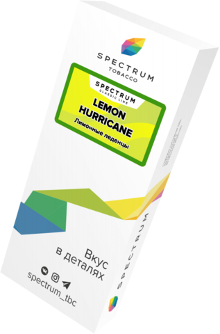 Табак Spectrum Classic Line Lemon Hurricane (Лимонный Ураган) 40г