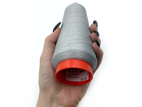 Нитки GUTERMANN Piuma №160 светло-серые (38)