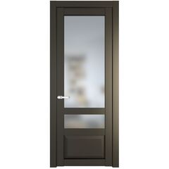 Межкомнатная дверь эмаль Profil Doors 2.5.4PD перламутр бронза остеклённая