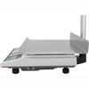 Весы торговые настольные CAS AP-1 (15EX Big Tr.), RS232, 15кг, 2/5гр, 220x340, память на 200 товаров, увеличенная платформа, с поверкой, со стойкой