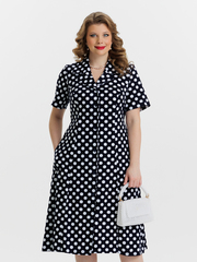 4536 Халат на пуговицах