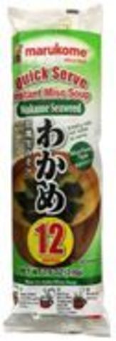 Instant Miso Soup Wakame Seaweed 12servings