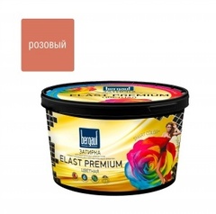 Затирка для швов Бергауф Elast Premium водоотталкив.противогр.розовая 2кг