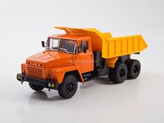KRAZ-251B dump truck orange-yellow 1:43 Legendary trucks USSR #58