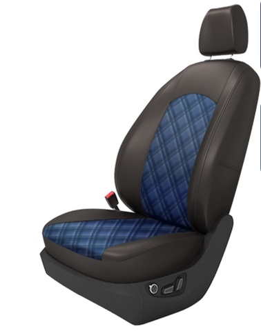 Авточехлы правый руль на 3 ряда (на заказ)