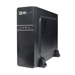 Корпус BaseTech SL-01, БП:400W, mATX, чёрный, 2xUSB3 (BT-SL01B-400W)