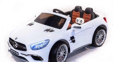 Электромобиль ToyLand Mercedes-Benz SL65 XMX602 Белый глянец