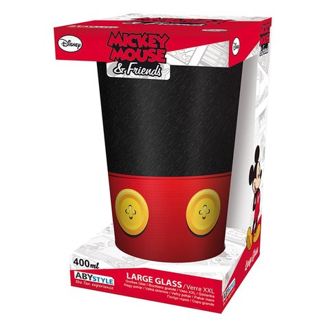Бокал стеклянный Disney Mickey 400ml
