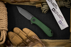 Нож Civivi Elementum C907T-E сталь D2 BlackWash рукоять Green Micarta