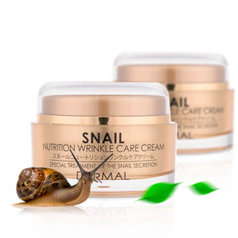 [Dermal] Крем д/лица коллагеновый с экстрактом улитки Snail Nutrition Wrinkle Care Cream, 50 мл