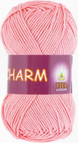 Пряжа Charm (Vita cotton) 4182 Светло-розовый