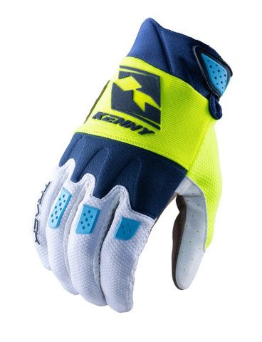 Перчатки Kenny Track синий/белый/неон.желт. 7