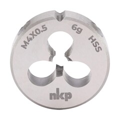 Плашка М 4,0х0,5 DINEN22568 HSS 6g 20х5мм NKP 240041N