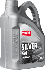 TEBOIL Silver SN/CF 5W40 1л п/синт.