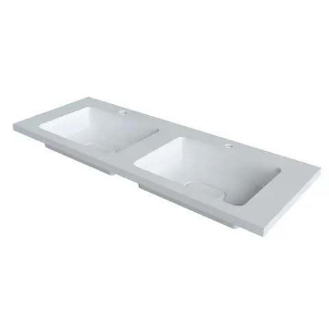 Uperwood Modul 2911020342 Раковина 120 см, белая глянцевая