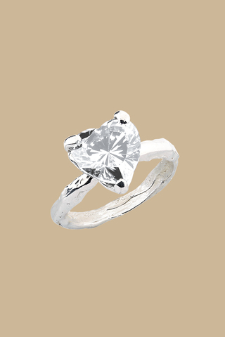 Кольцо WHITE HEART