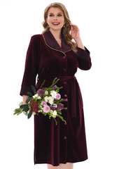 4006 Халат на пуговицах