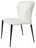Стул Albert, кожа белый