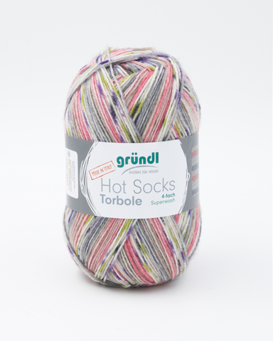 Носочная пряжа Gruendl Hot Socks Torbole 02 купить