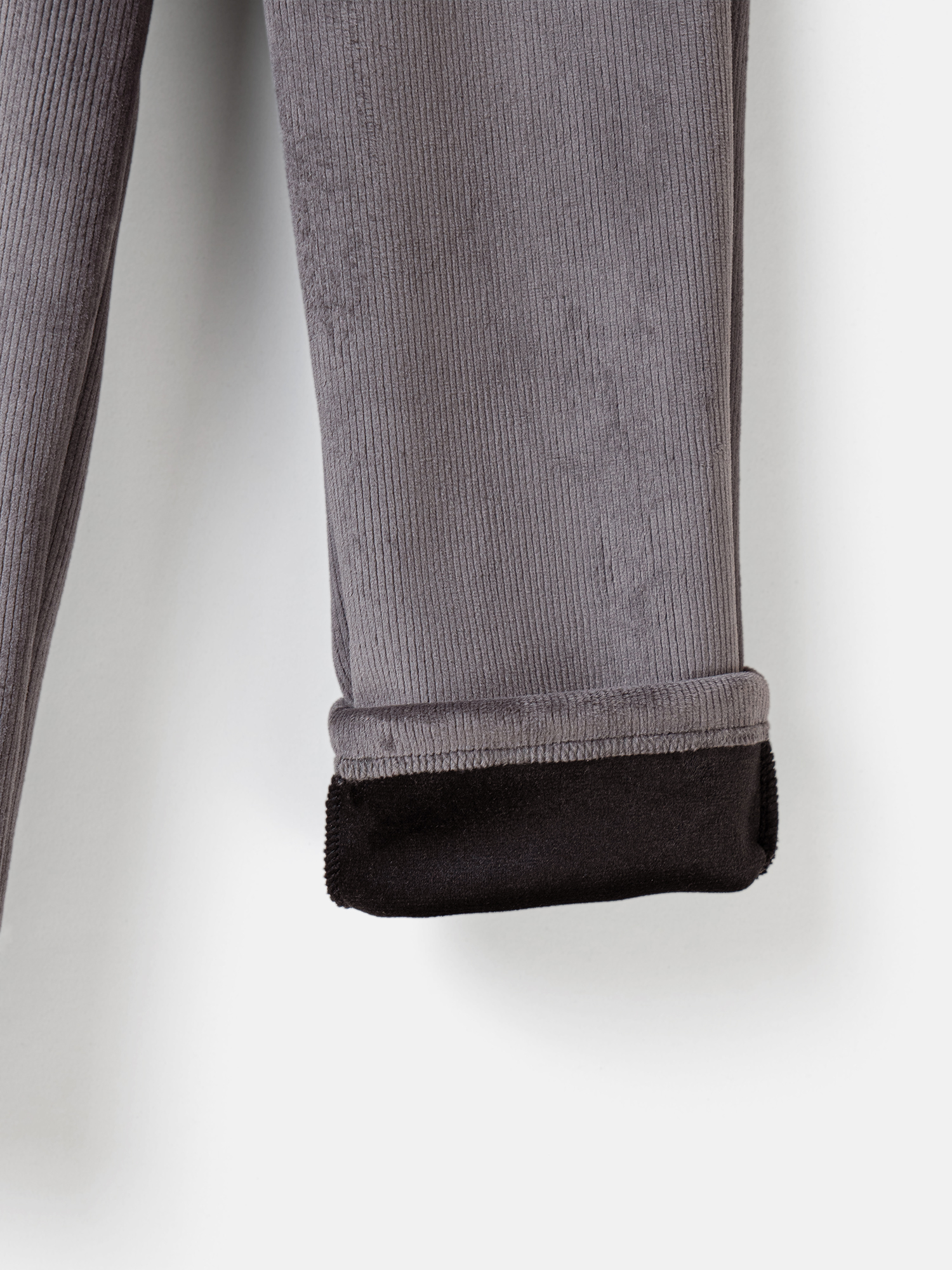 брюки вельветовые "маренго" утепленные  с промокодом