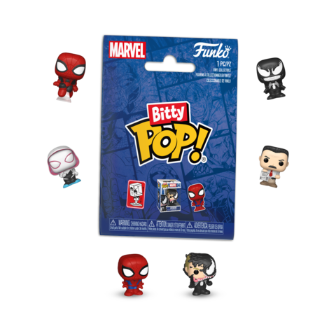 Случайная фигурка Funko Bitty POP! Marvel. Spider-Man