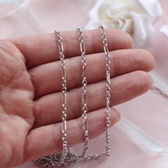 Цепочка, родий, 50см, А039-1 (50см)