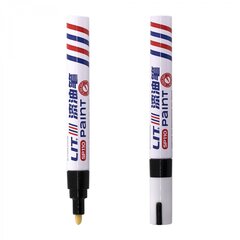 
          Маркер - краска " Alingar", черная, пулевидный, 2-4 мм