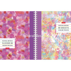 Тетрадь А5 80л клетка 