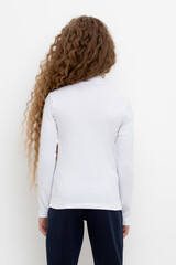 джемпер  для девочки  К 301477/белый Ск