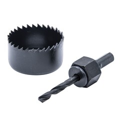 35-7-650 Кольцевая пила HCS по дереву, 50мм, сверло 6мм, держатель РемоКолор