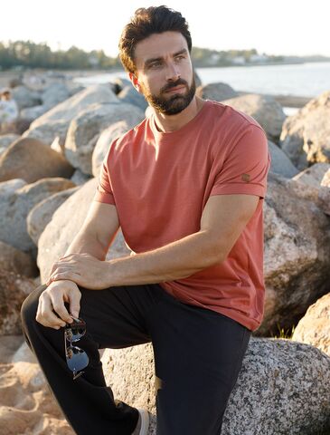 Футболка из фактурного полотна из 100% хлопка  U49.040 (114581)