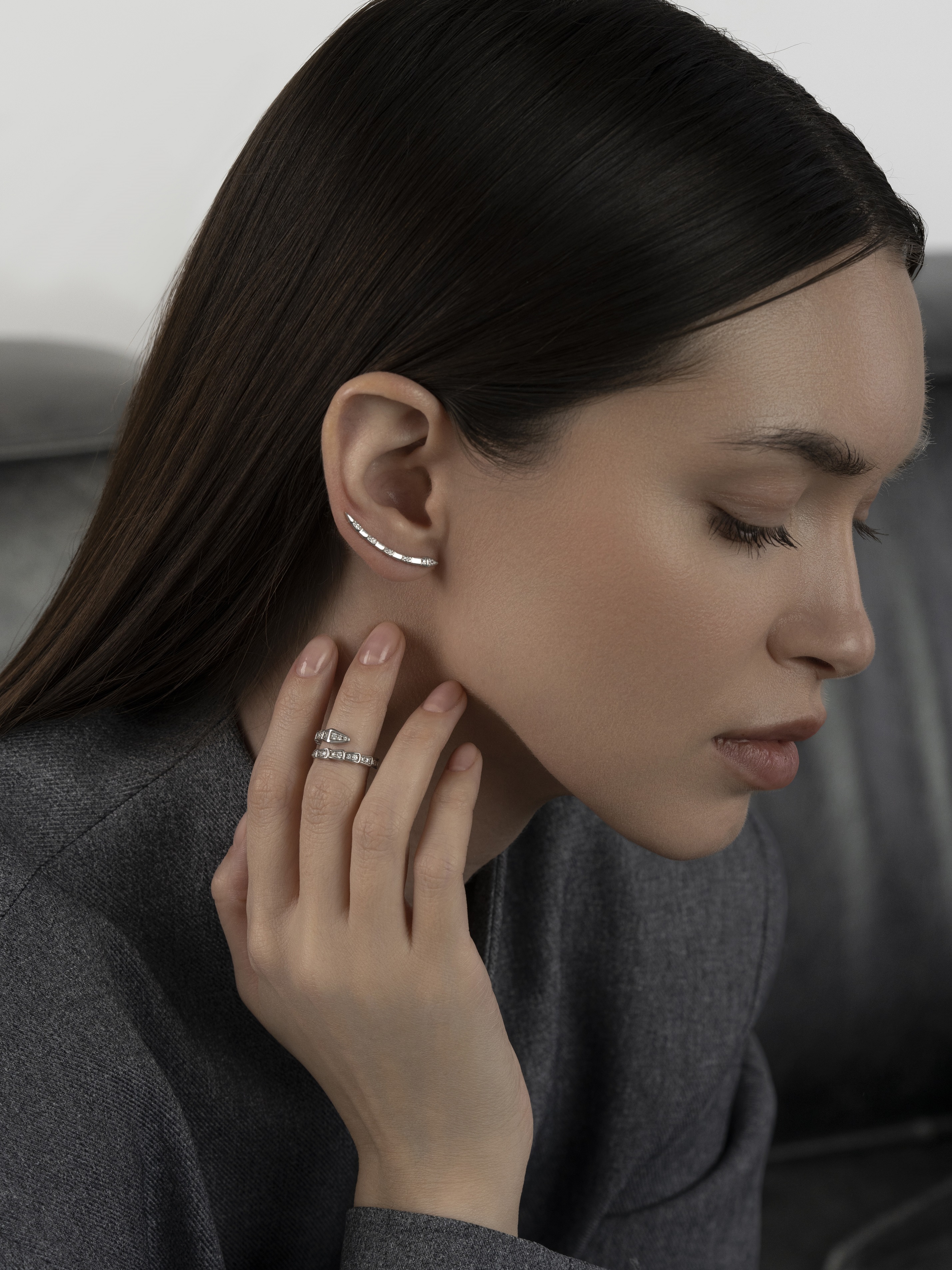 Серьги Серпентарий