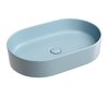 Ceramica Nova Element CN6048ML Умывальник чаша накладная овальная, 60.8x38.5, цвет: голубой матовый