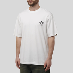 Футболка Alpha Industries Garment Type Tee White (Белый)
