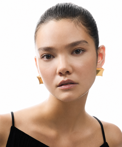 Серьги Chunk Small Gold