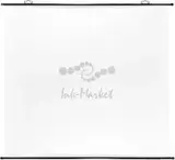 Экран Cactus 84" 150x150см Map type CS-PSRM-150x150-BK 1:1 настенно-потолочный рулонный черный