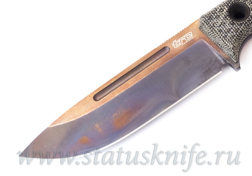 Нож TRC Knives K-1s Elmax Virus Edition black micarta