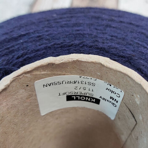 Шерсть KNOLL SUPERSOFT 11,5/2 темно-синий