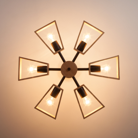 Потолочная люстра 70056/6 черный