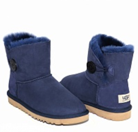 Ugg Mini Bailey Button Ii Navy