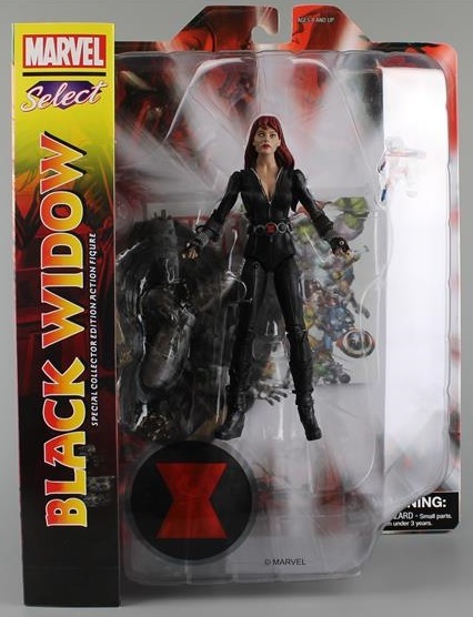 Марвел Селект фигурка Черная Вдова — Marvel Select Black Widow