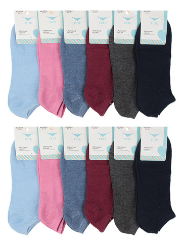 5021E носки женские цветные 37-41 (12шт)