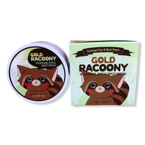 SECRET KEY GOLD RACOONY HYDROGEL EYE & SPOT PATCH 90P