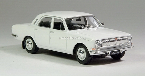 GAZ-24 Volga white 1:43 DeAgostini Auto Legends USSR #9