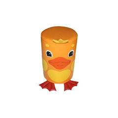 Персонаж «Кукольного театра» Утенок