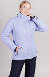 Премиальный теплый зимний костюм Nordski Mount Lavender Black женский с высокой спинкой