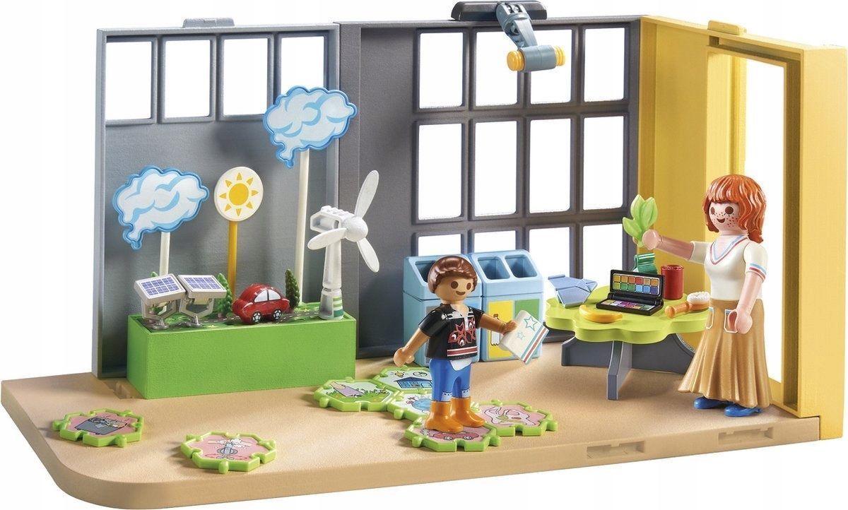 Конструктор Playmobil City Life SCHOOL EXPANSION Школа - наука об  окружающей среде 71331 купить в Москве | Доставка по России.