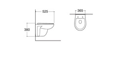Комплект SET AQUATEK КАИР-14-016 Унитаз Aquatek КАИР AQ1170-00 с крышкой soft-close + инсталляция Standard INS-0000014 + клавиша KDI-0000013 + комплект крепления