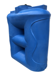 Емкость СЛИМ1500 Хромов 1500 л. вертикальный (1620x730x1850см;синий) - арт.560960