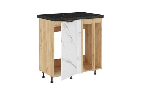 Брауни МП-850 шкаф под мойку (Стол под мойку (прямой угол) одна створка+2 фальшпанели)